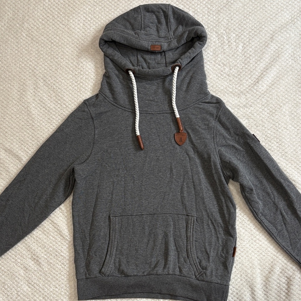 Wanakome Charcoal Gray Hoodie